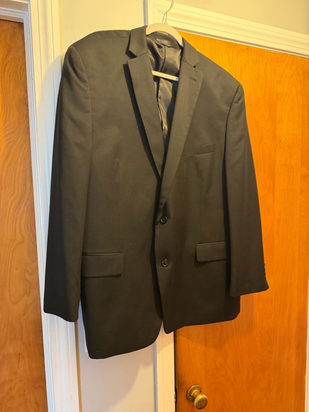Michael Kors Black Men's Two-Button Sport Coat Blazer